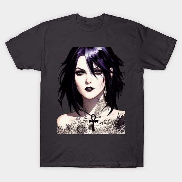 Inked Death - Sandman Death T-Shirt by ForbiddenGeek